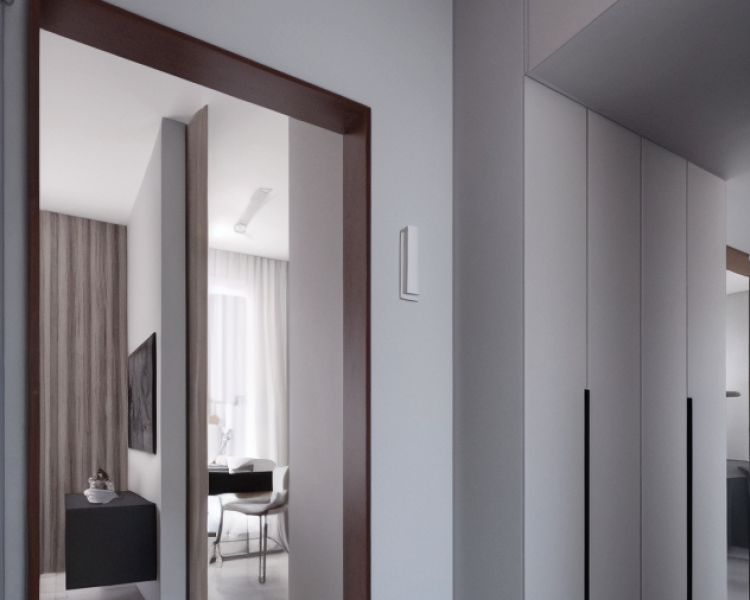 WIZUALIZACJA KORYTARZ NR 2