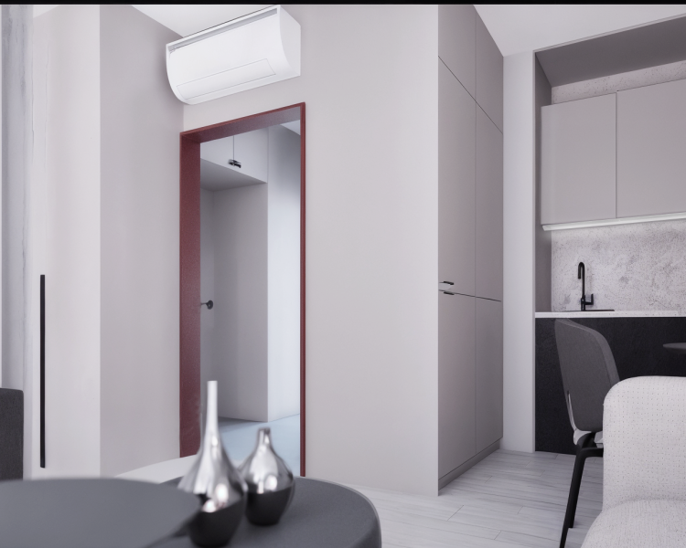 WIZUALIZACJA NR 3 SALON Z ANEKSEM