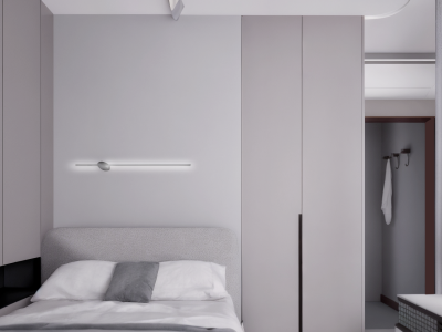 WIZUALIZACJA NR 4 SYPIALNIA Z BIUREM