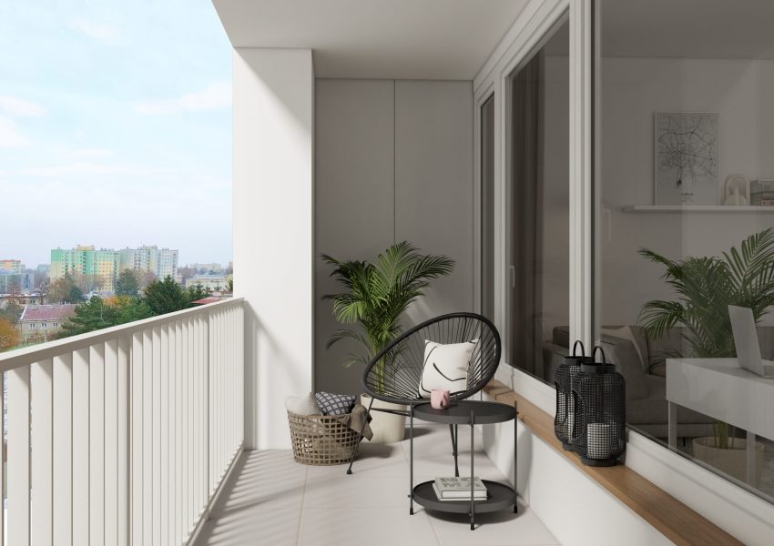 widok balkon